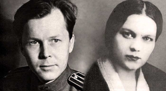 Твардовский и его жена Мария